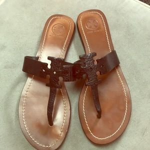 Leather Tory Burch Thong sandal